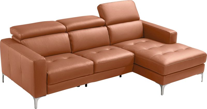 Egoitaliano Ecksofa "Matt, erstklassiger Sitzkomfort, aufwendige Detailverarbeitung, L-Form", mit verstellbaren Kopfteilen zum Relaxen