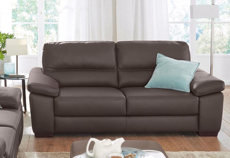 CALIA ITALIA 2-Sitzer "Gaia, hochwertiges Ledersofa mit erstklassigem Sitzkomfort", edles Design, in zwei hochwertigen Lederqualitäten