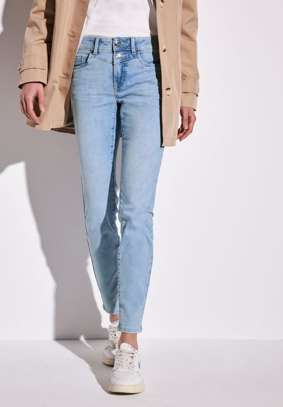 STREET ONE Slim-fit-Jeans "Style YORK", im Five-Pocket Style