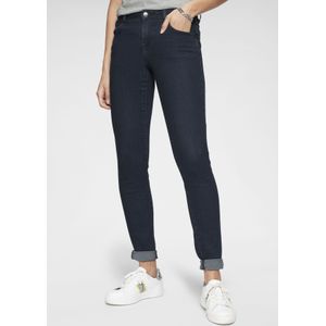 Tamaris Skinny-fit-Jeans, schmale Beinform, normale Leibhöhe, 5-Pocket-Form, Used-Waschung