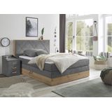 ED EXCITING DESIGN Boxspringbett "Bellevue", inkl. Bettkasten, wahlweise mit Matratze und Topper