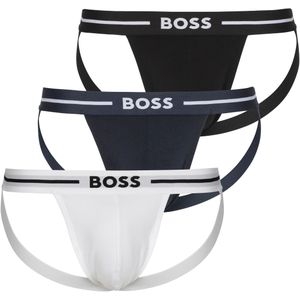 BOSS Hüftslip "Jockstrap 3P Bold", (Packung, 3 St., 3er), mit BOSS Schriftzug