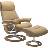 Stressless Relaxsessel "View", mit Signature Base, Größe S,Gestell Eiche
