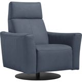 Egoitaliano Sessel "Blues Designsessel, Loungesessel,", drehbar, inkl. manuelle Relaxfunktion durch Push-Back-Mechanismus