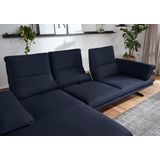 W.SCHILLIG Ecksofa "broadway, Designsofa mit tollem Sitzkomfort", Sitztiefenverstellung, Kopfteil- & Seitenteilverstellung, Breite 291cm