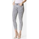 STOOKER WOMEN 5-Pocket-Jeans "Rio Print Skinny Fit", Skinny Fit Casual Clean Wash Twill Magic Shape Effekt für Damen