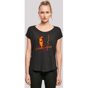 F4NT4STIC T-Shirt "David Bowie Photo Angle 90s", Print