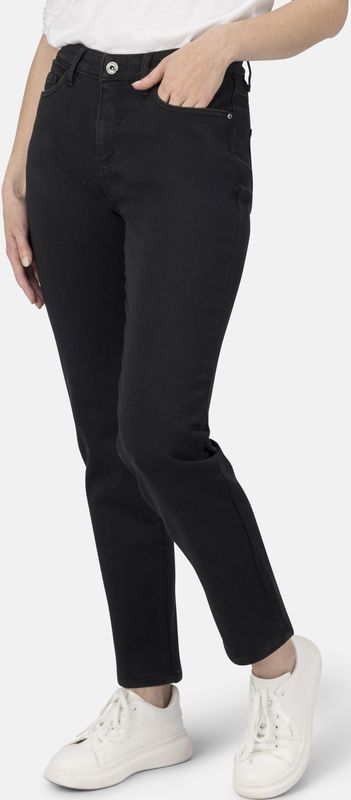 STOOKER WOMEN 5-Pocket-Jeans "Straight Fit Zermatt Thermo", Straight Fit Casual Clean Wash Denim Jeans für Damen