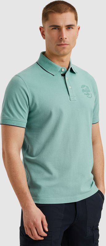PME LEGEND Poloshirt "Short sleeve polo stretch pique package", mit Schriftzug
