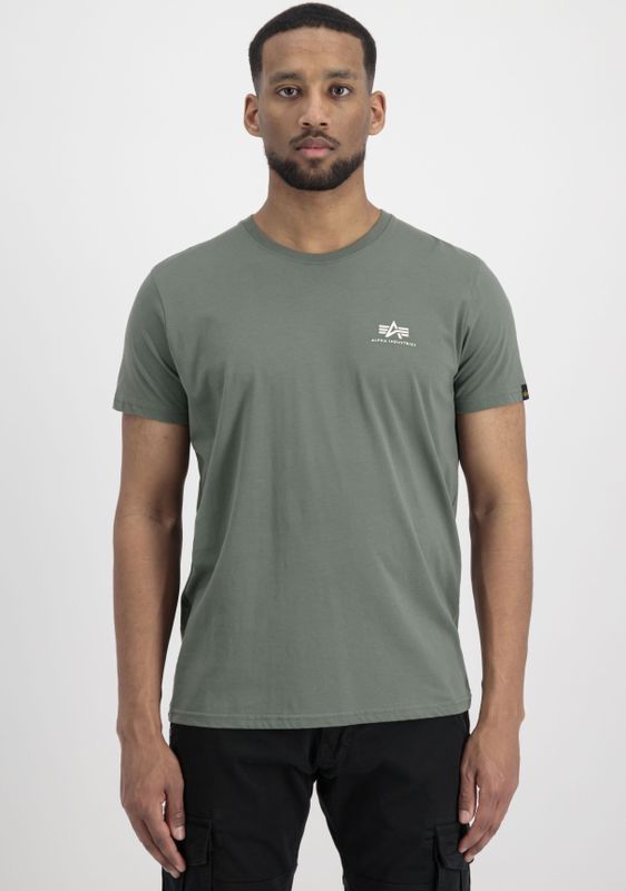 Alpha Industries Rundhalsshirt "BASIC T SMALL LOGO"