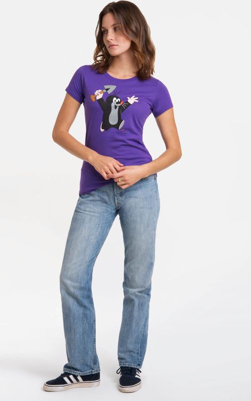 LOGOSHIRT T-Shirt "Der kleine Maulwurf", mit lizenziertem Originaldesign
