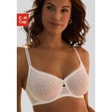 Nuance Minimizer-BH, mit Bügel aus schöner Allover-Jacquardspitze im angesagten Leo-Look