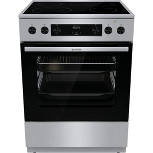 GORENJE Elektro-Standherd "GECS6C70XPA", mit 2-fach-Teleskopauszug, Aqua Clean