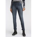 Arizona Skinny-fit-Jeans, extra-enger Schnitt, komfortable Leibhöhe, Used-Look-Waschung