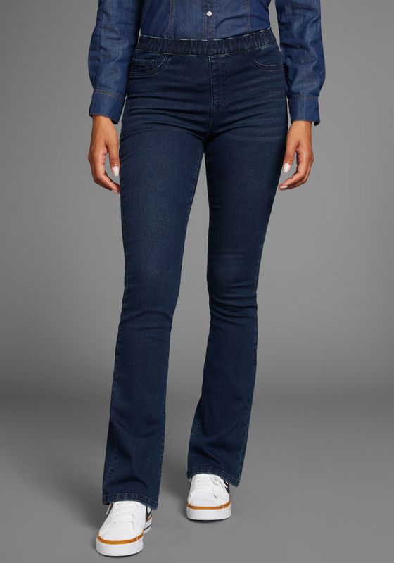 Arizona Jeansjeggings "Bootcut mit leichtem Thermo Effekt", High Waist