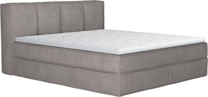 Home affaire Boxspringbett "Sacy", Boxbett inkl. Topper, 2 Matratzen, Härtegrade H2, H3 und H4 wählbar