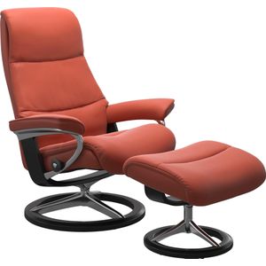 Stressless Fußhocker "View", mit Signature Base,Gestell Schwarz