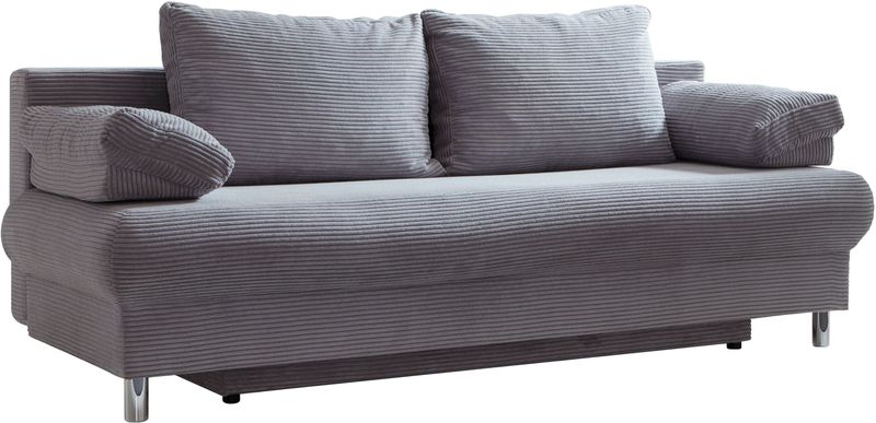 INOSIGN Schlafsofa "Como", 2-Sitzer, Federkern, Breite 196 cm, inkl. Rücken.-und Armlehnenkissen