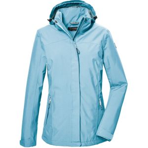 Killtec Outdoorjacke "KOS 26 WMN JCKT", Funktionsjacke: wasser- und winddicht, atmungsaktiv, abnehmbare Kapuze