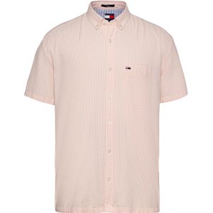 Tommy Jeans Kurzarmhemd "TJM REG SEERSUCKER STP SS SHIRT", fein gestreift