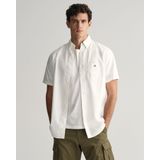 Gant Kurzarmhemd "REG OXFORD SHIRT", Gant-Stickerei