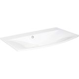 FACKELMANN Einbauwaschbecken "Lugano", Gussmarmor, Breite 80 cm