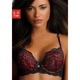 JETTE Push-up-BH, mit raffinierten Trägern in Bänder-Optik, sexy Dessous