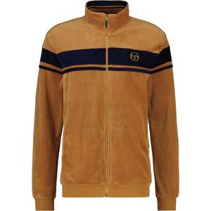 Sergio Tacchini Trainingsjacke "DAMARINDO VELOUR TJ Herren", ohne Kapuze, Trainingsjacke Herren, Trackjacket, Velour, Sportjacke, Outdoor, Sale