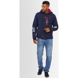 Arctic Seven Softshelljacke "ASColori", Outdoorjacke mit abnehmbarer Kapuze