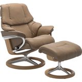 Stressless Relaxsessel "Reno", mit Signature Base, Größe S, M & L, Gestell Eiche