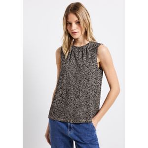 STREET ONE Rundhalsshirt, aus strecthigem Viskosematerial