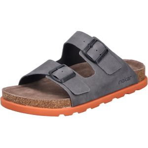 Rieker Pantolette, Sommerschuh, Strandschuh, Hausschuh mit bequemem Fußbett