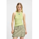 HUGO Blue Tanktop "Easy Tank B", Rippware aus Baumwollmischung mit Elasthan