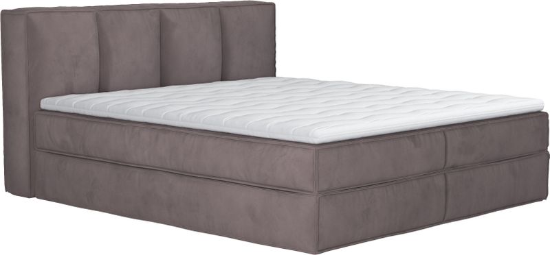 Home affaire Boxspringbett "Sacy", Boxbett inkl. Topper, 2 Matratzen, Härtegrade H2, H3 und H4 wählbar