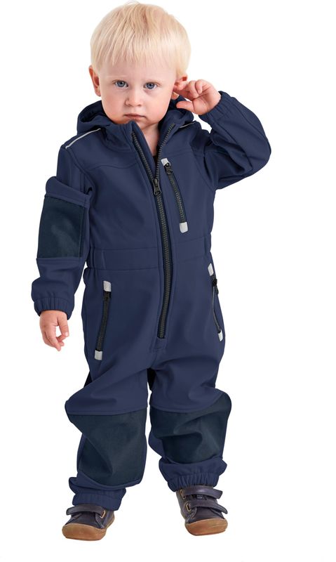 first instinct by killtec Overall "FIOW 35 MNS ONPC", Softshellanzug mit Fleece Innen, wasserabweisend, winddicht