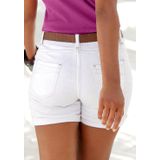 s.Oliver Shorts, mit Stretchanteil, Bermudas zum Krempeln, kurze Hose