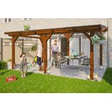 Skanholz Terrassendach "Siena", Leimholz