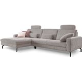 Die PlanBar Ecksofa "MP-IN20110 L-Form", optional mit Funktionen erhältlich, Kaltschaum-Polsterung