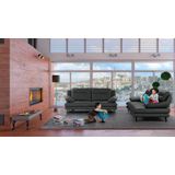 CALIA ITALIA 3-Sitzer "Cezanne, italienisches Design trifft erstklassigen Sitzkomfort, Leder", Edles Designsofa in besonders langlebigen & pflegeleichten Lederarten