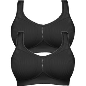 Susa Bügelloser BH "2er Pack Entlastungs BH Cremona"