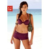 LASCANA Bikini-Hotpants "Italy", mit Ziergürtel