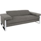 W.SCHILLIG 2-Sitzer "finn", German Design Award 2016, Fußgestell Chrom glänzend, Breite 210 cm