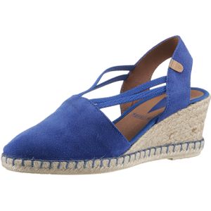 VERBENAS Sandalette "Maika Serraje", Sommerschuh, Sandale, Keilabsatz, mit Jutebesatz