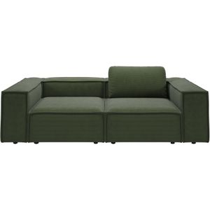 Places of Style 2-Sitzer "Watertown, modernes Sofa 246 cm breit, auch in Feincord", stilvolles Sofa für 2 Personen mit extra breiter Sitzfläche