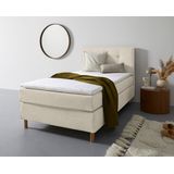 Home affaire Boxspringbett "Heimatblick 100x200cm beliebig erweiterbar zu Doppel- und Familienbett", Einzelbett, Hotelbett erhältlich in H2,H3 & H4