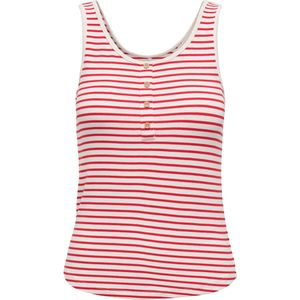 ONLY Blusenshirt "ONLDEVIN S/L STRIPE O-NECK TOP JRS"