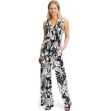 Vera Mont Overall "Vera Mont Jumpsuit mit Bindegürtel", (1 tlg.), Druck