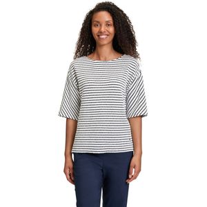 Betty&Co Kurzarmshirt "Betty & Co Sweatpullover mit Rundhalsausschnitt", (1 tlg.), Struktur