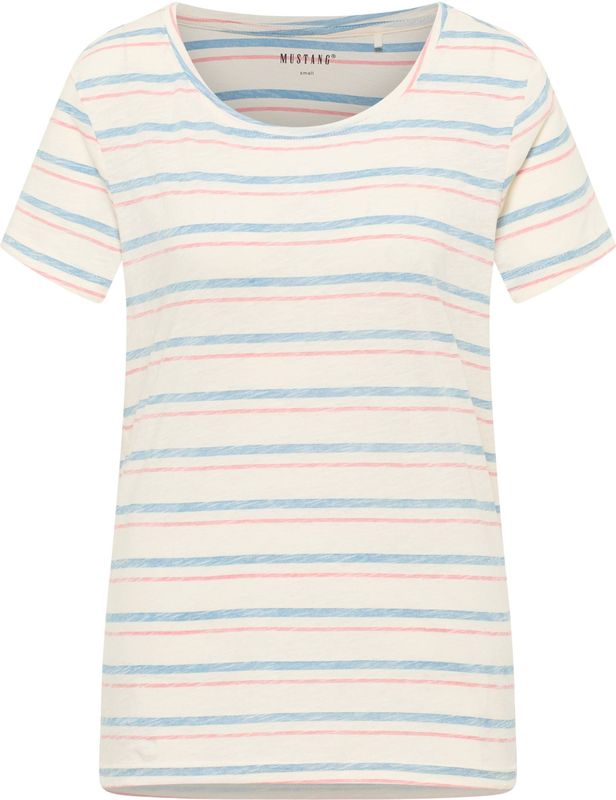 Mustang Damen T-Shirt Style Alma blau