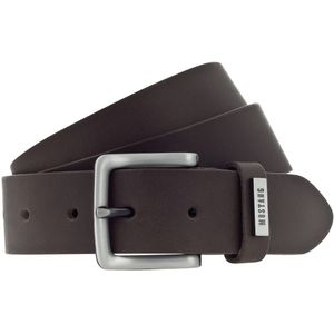 Mustang Herren Gürtel Ledergürtel dunkelbraun